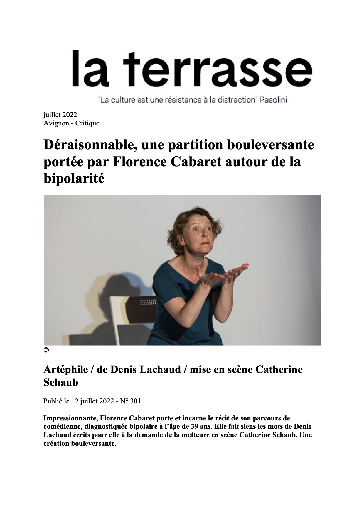 Critique déraisonnable